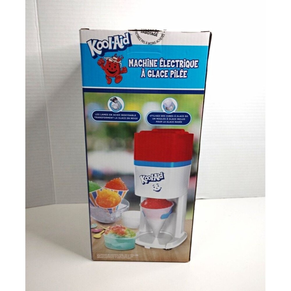 Kool-Aid Electric Ice Shaver Shaved Ice & Snow Cone Maker Machine
